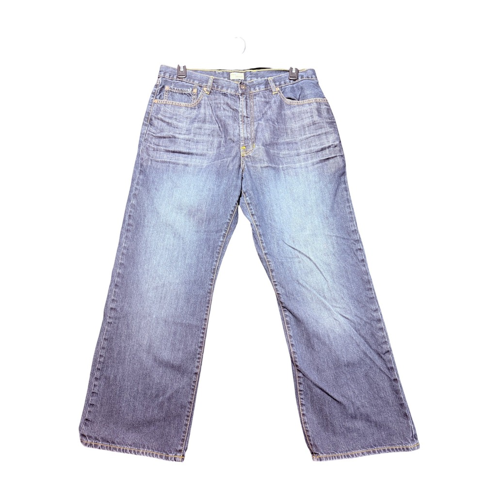 Gap Loose Fit Jeans Mens 36x30 Blue Good Denim Straight Leg 100% Cotton